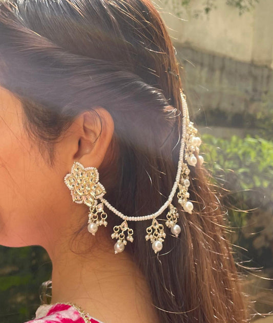 Maya Long Chain Earrings